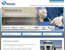 Tablet Screenshot of erongomedical.com